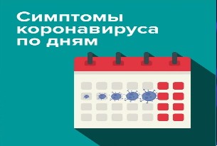 Симптомы коронавируса по дня. Симптомы коронавируса по дня.
